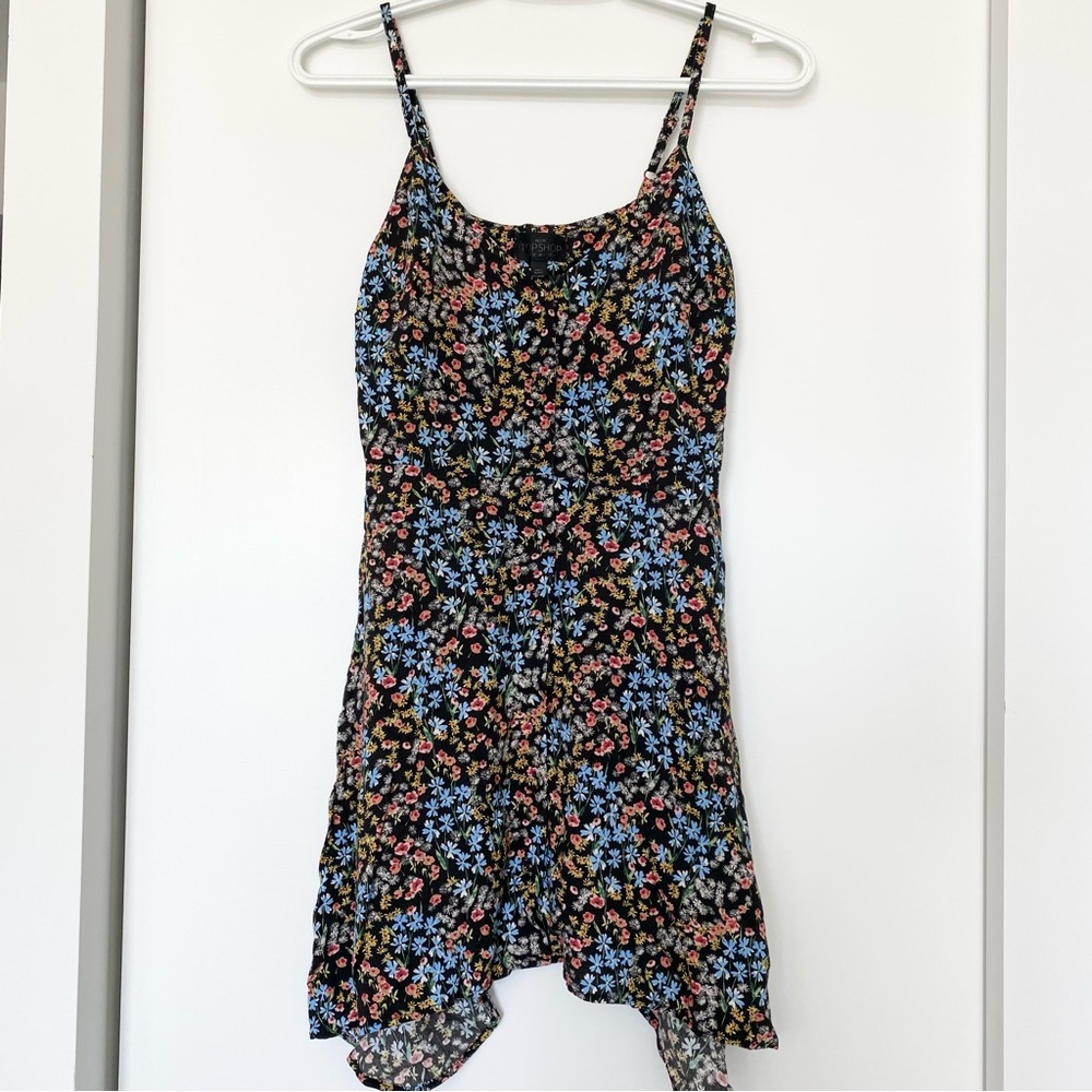 TOPSHOP Floral Dress